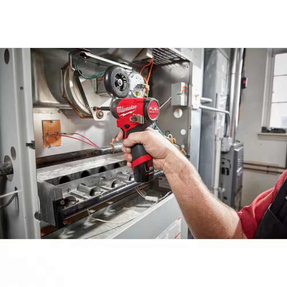 M12 FUEL 12-Volt Lithium-Ion Brushless Cordless Hammer Drill and Impact Driver Combo Kit with 45-Piece Bit Set